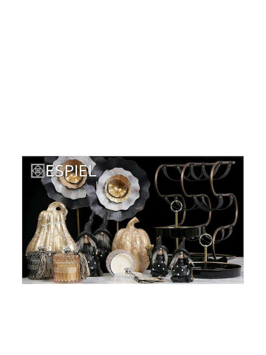 Espiel Tischplatte Metallische Bronze Weinregal Mit Rädern AFT227