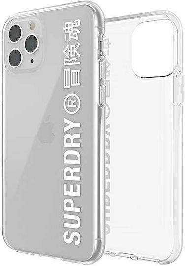 Superdry Snap Back Cover Σιλικόνης Λευκό (iPhone 11 Pro Max)