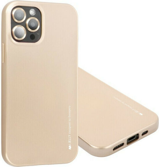 Mercury iJelly Slim Fit Back Cover Silicone Gold (Xiaomi Mi 8)