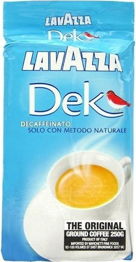 Lavazza Καφές Espresso Decaffeine Arabica Αλεσμένος 250gr