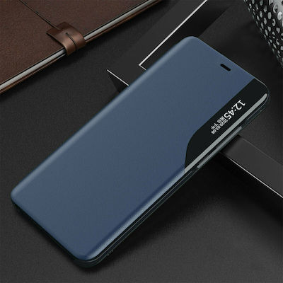 Hurtel Eco Leather View Synthetic Leather Book Blue (iPhone 13 mini)