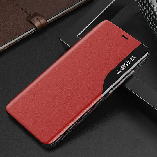Hurtel Eco Leather View Book Δερματίνης Κόκκινο (iPhone 13 mini)