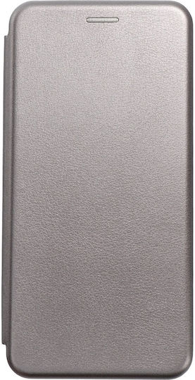 Forcell Книга Изкуствена кожа Сребрист (Huawei P40 Lite E)