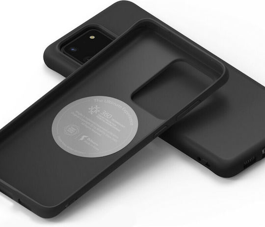 Ringke Air S Back Cover Σιλικόνης 1.3mm Μαύρο (Galaxy S20 Ultra)