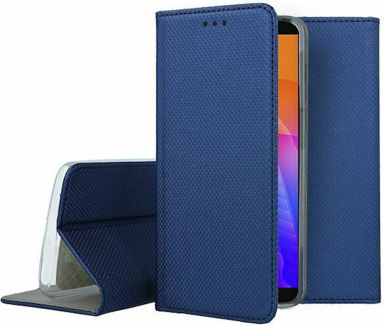 Forcell Smart Magnet Brieftasche Synthetisches Leder Blau (Huawei Y5p)
