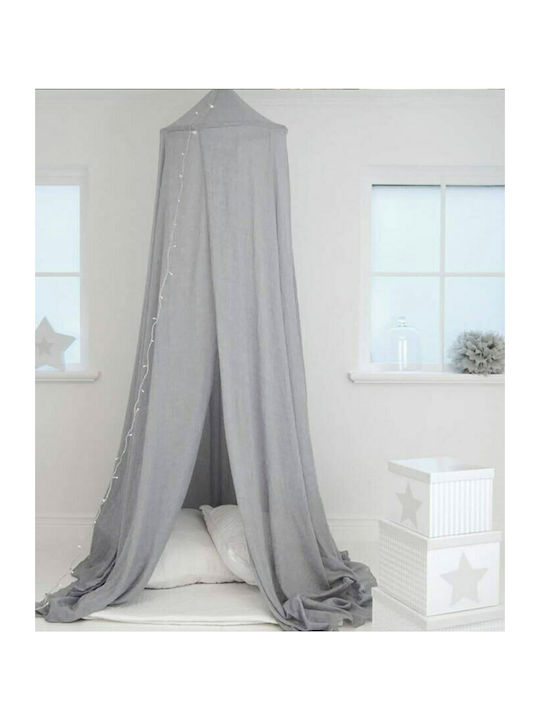 Jabadabado Mückennetz Zimmer Baumwolle K044 Gray 230cm