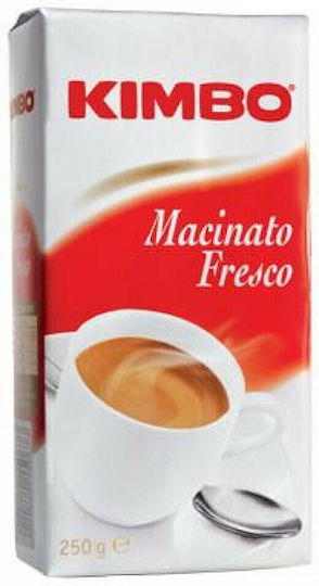 Kimbo Espresso Kaffee Macinato Fresco Gemahlen 250gr