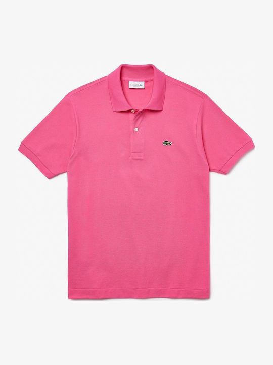 Lacoste Polo Μπλούζα Κοντομάνικη Φούξια
