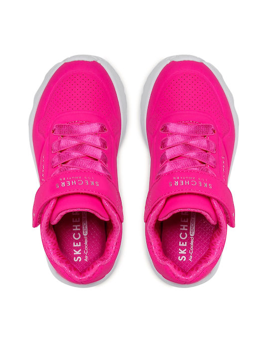 Uno Lite Kids Sneakers with Scratch Pink