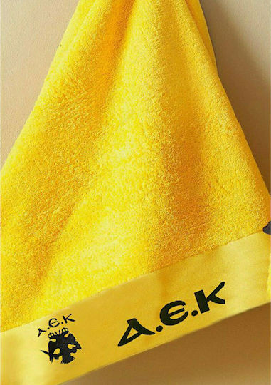 Palamaiki Bath Towel AEK 1924 70x140cm Yellow Weight 500gr/m²