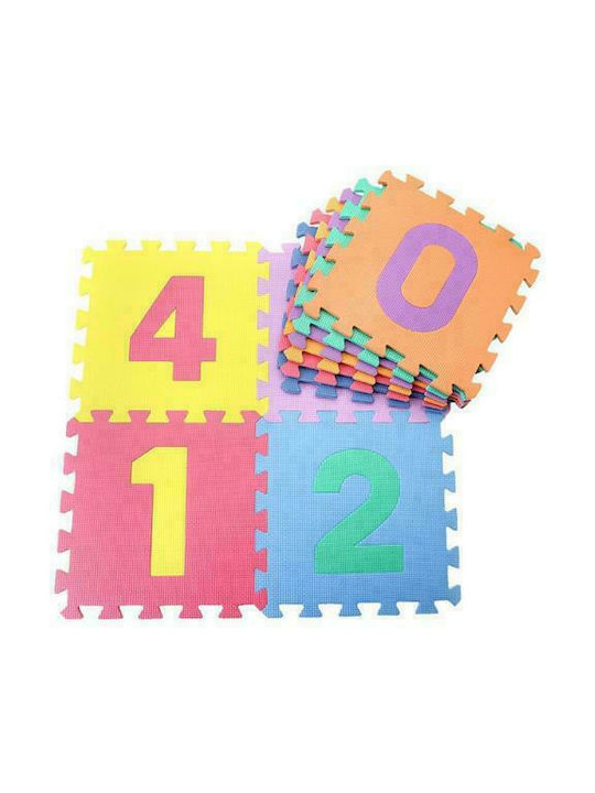 Zita Toys Puzzle de podea educativ pentru copii cu numere 10buc