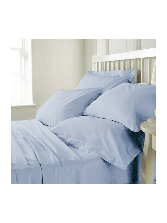 Anna Riska Prestige Pătură pentru bebeluși Bumbac 2 albastru cer 110x150cm