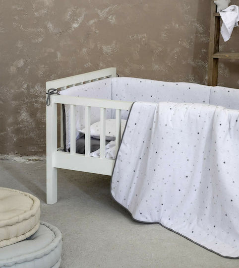 Nima Nene Baby Quilt Baumwolle Gray 110x140cm