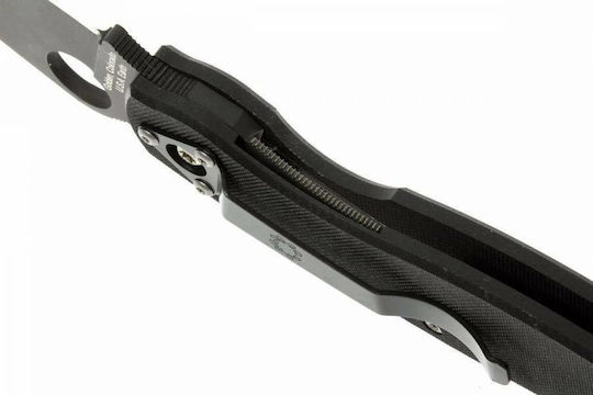 Spyderco Military Σουγιάς Μαύρος σε Θήκη