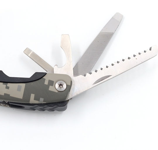 SP Souliotis Mehrfarbiges Multitool mit Scheide