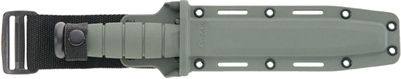 Ka-Bar Fighting/Utility Serrated Cuțit Foliage Green în Toc