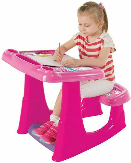 Παιδικό Θρανίο για Ζωγραφική Barbie από Πλαστικό Dede
