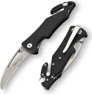 Antonini ARA_XL N/S Pocket Knife Black with Blade made of Stainless Steel in Sheath