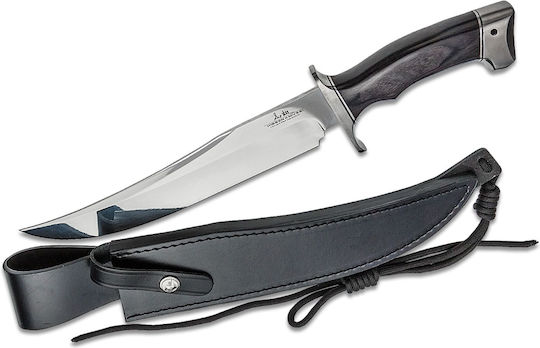 United Cutlery Gil Hibben Arizona Bowie Black Machete in Leather Sheath