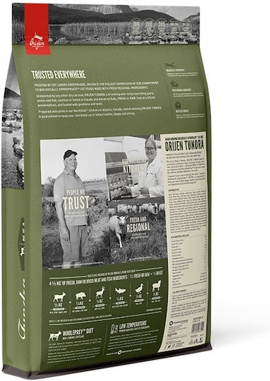 Orijen Tundra Dry Food Grain-Free & Gluten-Free for Adult Cats with Wild Boar 1.8kg
