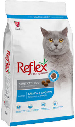 Reflex Adult Anchovy Dry Food for Adult Cats with Corn / Fish 15kg