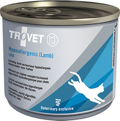 Trovet Unique Protein UPL Nasses Katzenfutter für Katze in Dose mit Lamm 200gr