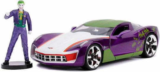 Jada Toys DC Comics Chevy Corvette Stingray 2009 Vehicul Replică Lungime 11 cm Scară 1:24