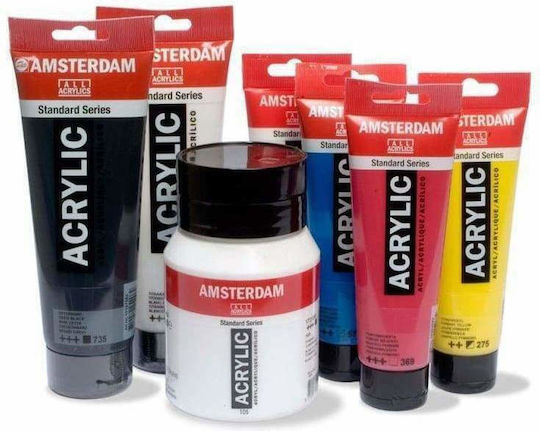 Royal Talens Amsterdam All Acrylics Standard Acrylic Paint Set Permanent Green Deep 619 120ml 1Stück