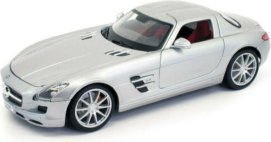 Maisto SLS Silver Metallic Special Edition Toy Car 1:18 for 3+ years+ Years 31389