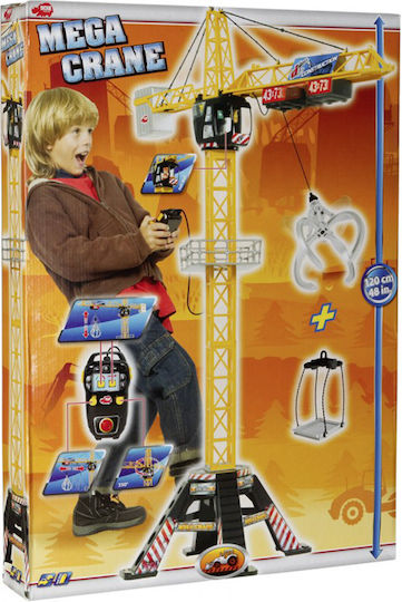 Dickie Mega Crane Remote Controlled Construction Vehicle