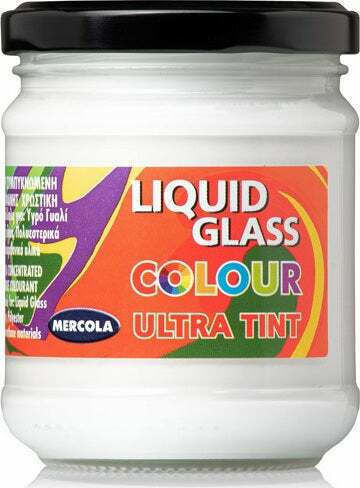 Mercola Liquid Glass Ultra Tint Художествена боя Зелена за Течно стъкло Червен 90мл