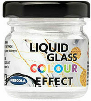 Mercola Liquid Glass Effect Craft Pigment White for Liquid Glass Πέρλα 30ml