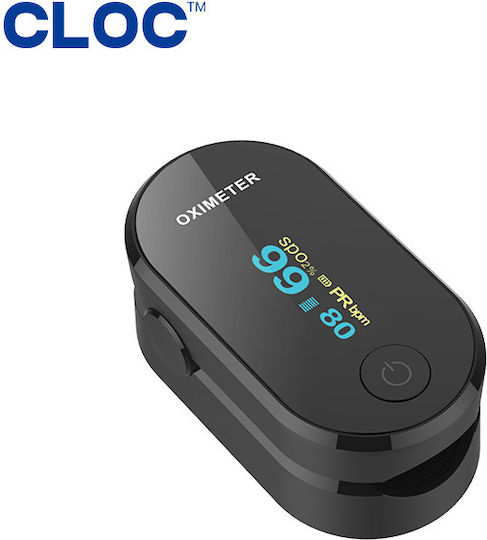 Cloc SK-X66 Παλμικό Οξύμετρο Δακτύλου Μαύρο