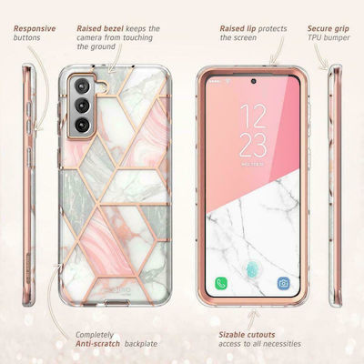 Supcase Cosmo Plastic 360 Full Cover Marble (Galaxy S21 FE 5G)