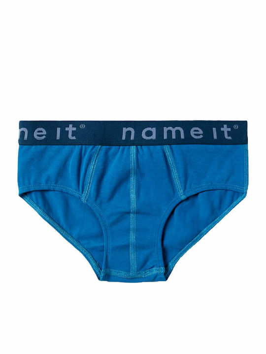 Name It Παιδικό Σετ με Βρακάκια Μπλε 3τμχ