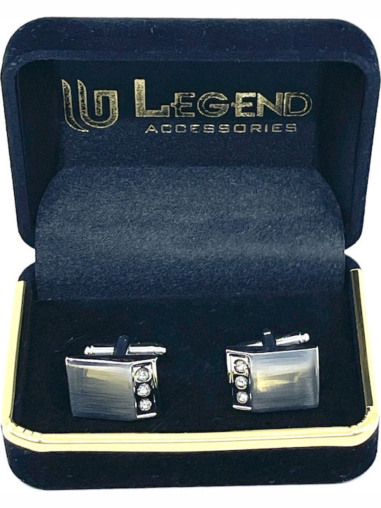 Legend Accessories Μανικετόκουμπα από Ασήμι