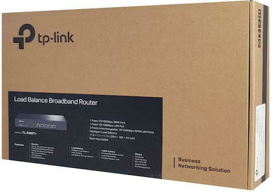 TP-LINK TL-R480T+ v9 Router με 4 Θύρες