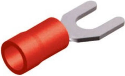 Adeleq Insulated Spade Terminal Φ3mm Red 100pcs 12-512153