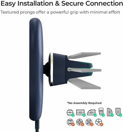 iOttie Velox MagSafe Magnetic Auto Handyhalterung mit Magnet MagSafe Schwarz MGSFIO101