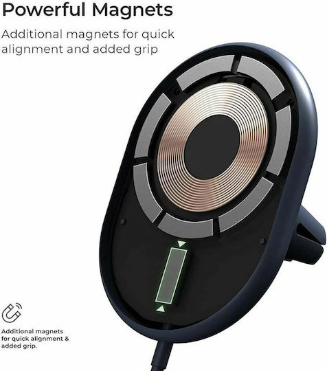 iOttie Velox MagSafe Magnetic Auto Handyhalterung mit Magnet MagSafe Schwarz MGSFIO101