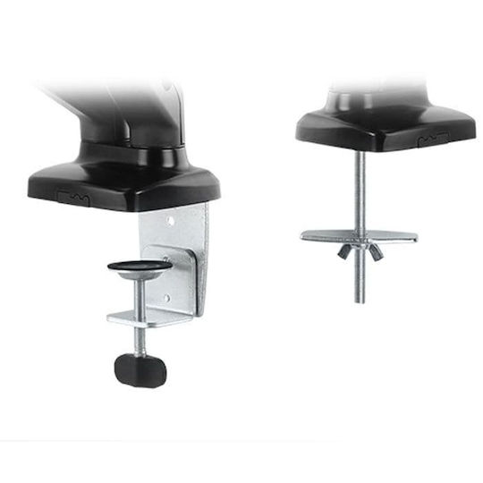 Icy Box Stand Desk Mounted for 2 Monitors up to 27" with Arm (IB-MS304-T)