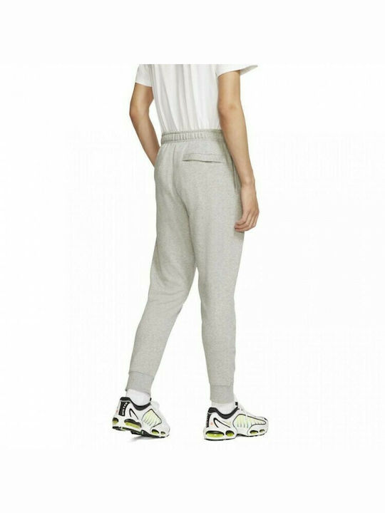 Nike Sportswear Club Παντελόνι Φόρμας με Λάστιχο Fleece Γκρι