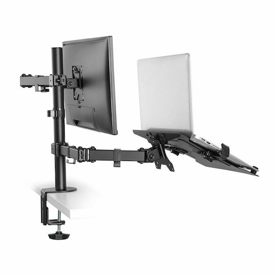 Newstar Stand Desk Mounted Monitor up to 32" with Arm (FPMA-D550NOTEBOOK)