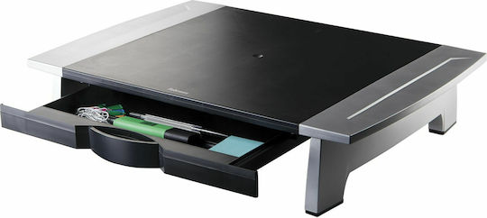 Fellowes Office Suites Tabletop Suport Monitor Argintie