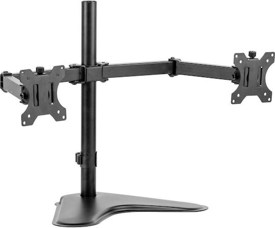 Fellowes Professional Desktop Stand for 2 Monitors up to 30" with Arm