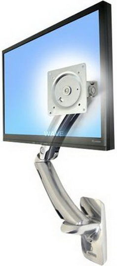 Ergotron MX Perete Suport Monitor până la 42" cu Braț Argintie
