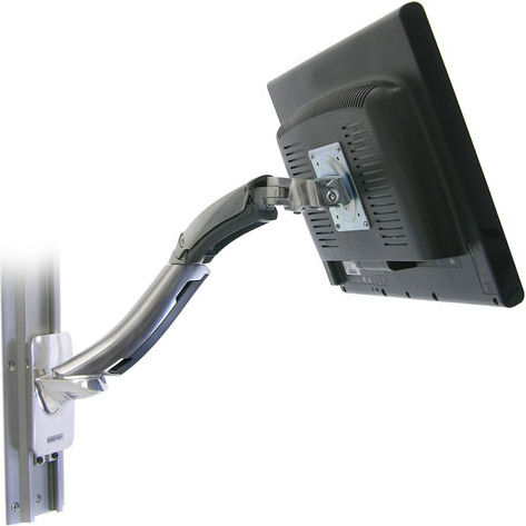Ergotron MX Perete Suport Monitor până la 42" cu Braț Argintie