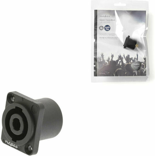 Nedis Stecker Speakon weiblich Schwarz (COTP16902BK)