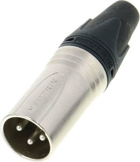 Neutrik Stecker XLR männlich Silber (NC3MXX)