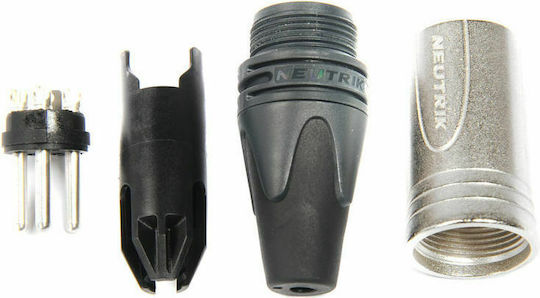 Neutrik Stecker XLR männlich Silber (NC3MXX)